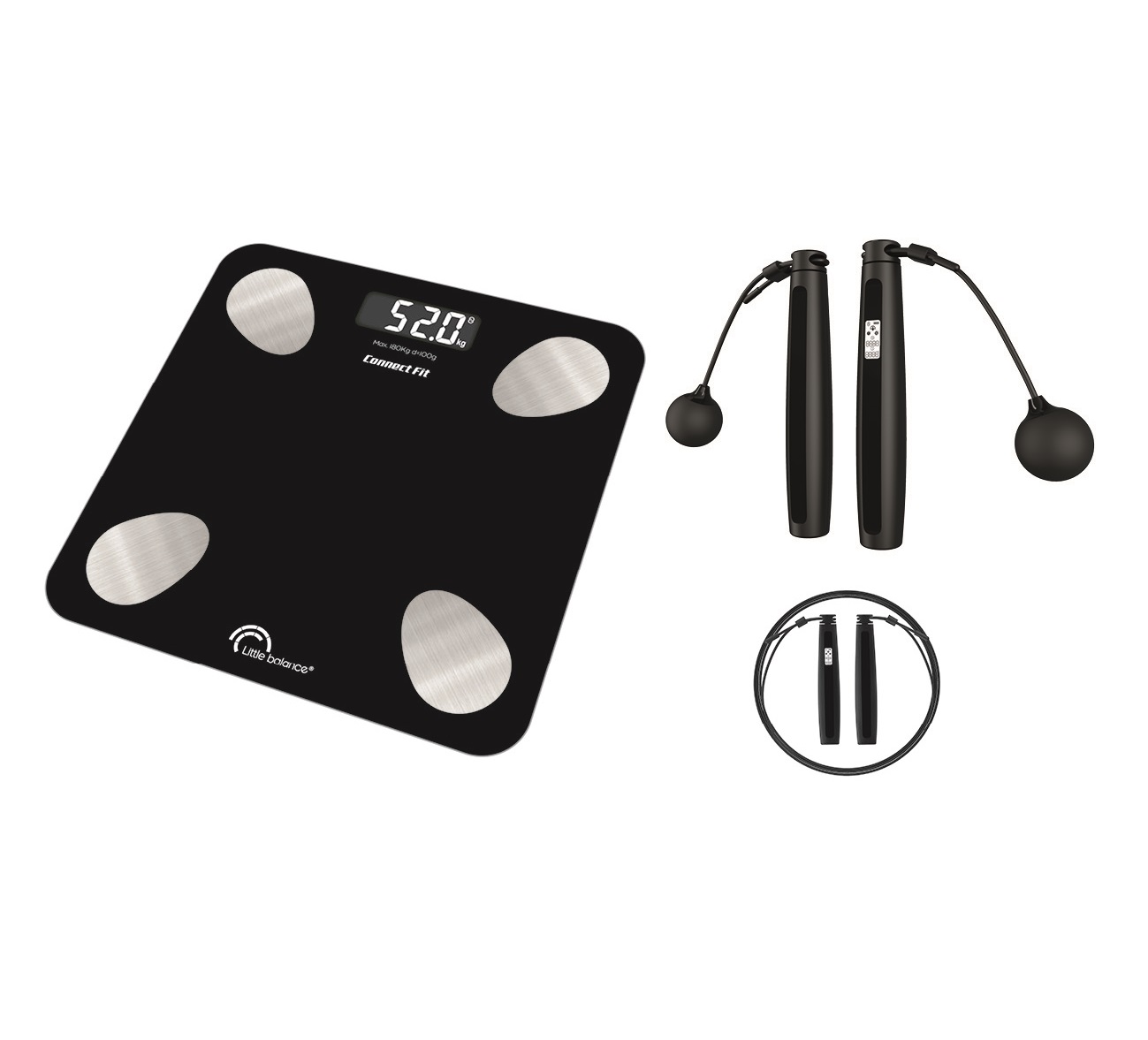 8685 | Badevægt – fitness vægt sort