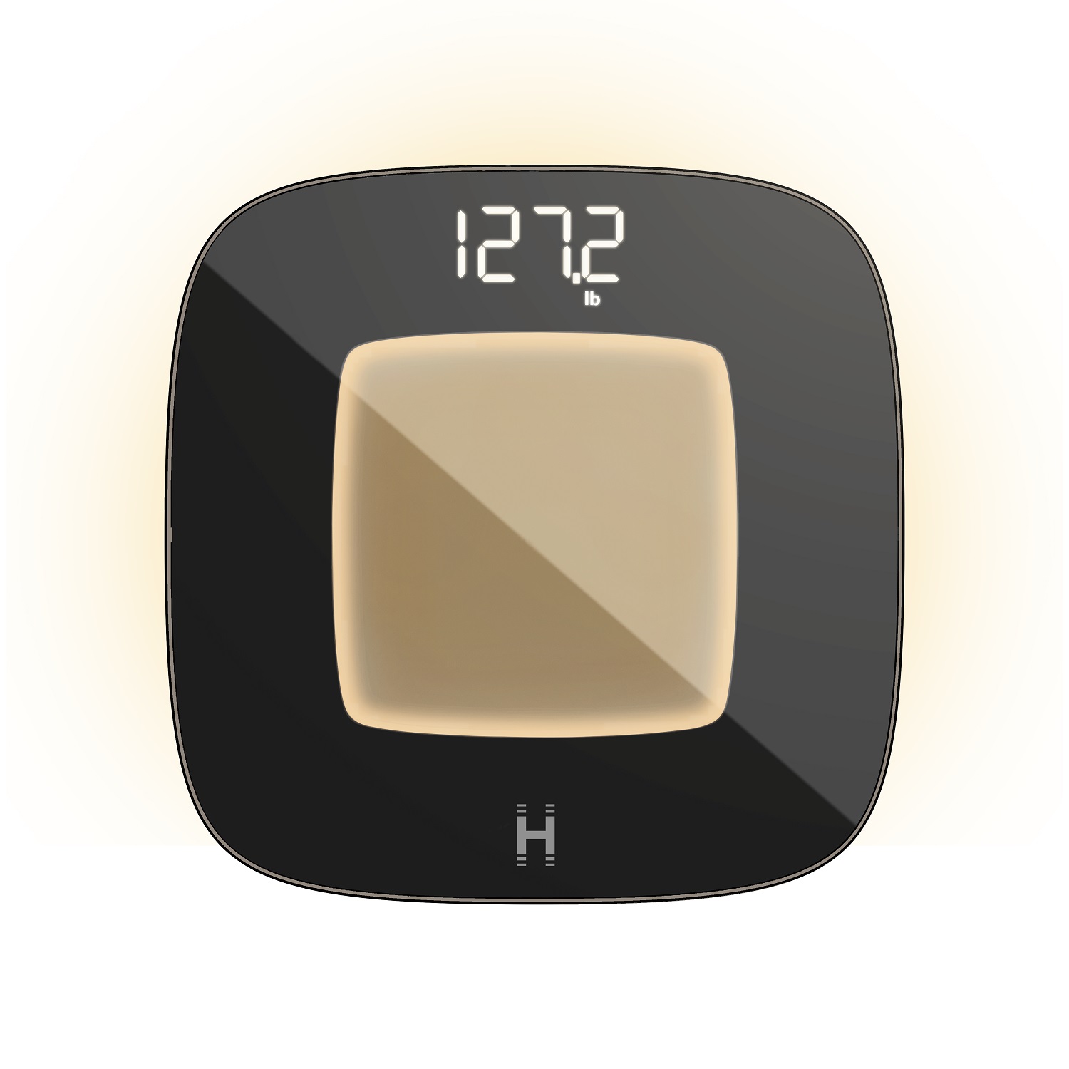 SCL-B100-BK | GLO Essentials Badevægt Sort