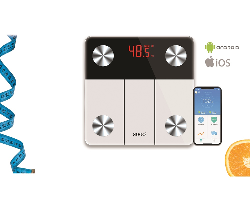 BAB-SS-2900 | Elektronisk Bluetooth badevægt