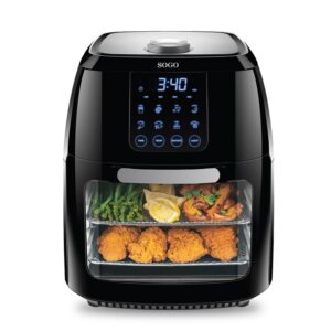 FRE-SS-10465 | Airfryer 1400 W Rotisserie og Dehydrator
3 i en