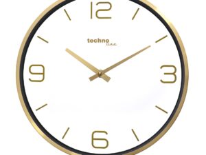 WT 7280 | Vægur guld/messing kant Ø30 cm