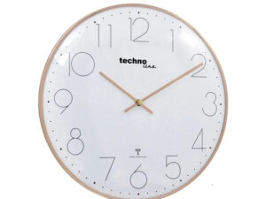 WT 8235 bronze | Radiostyret vægur Bronze Ø35cm