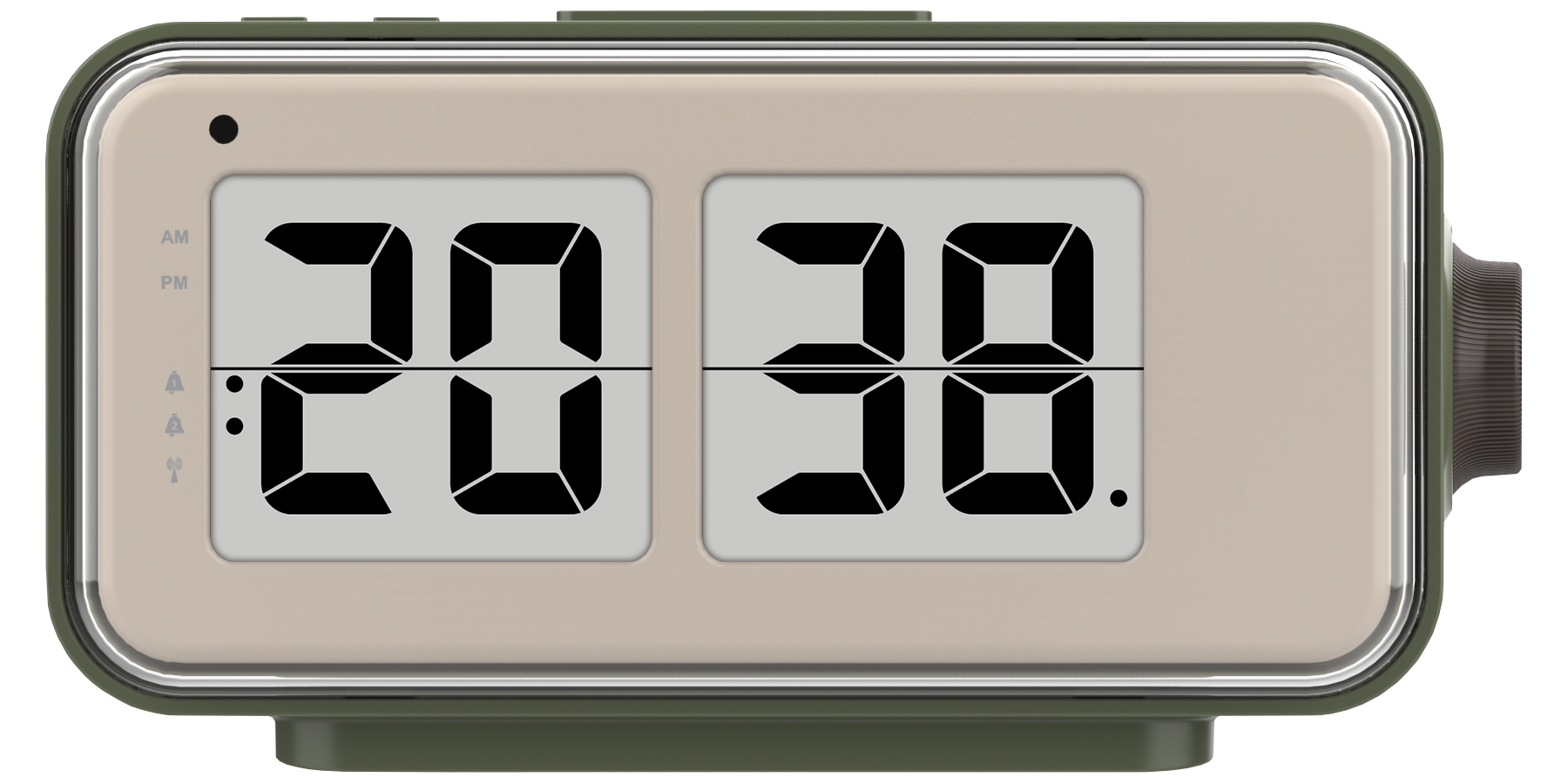 WT 270 | Retro Flip vækkeur radiostyret